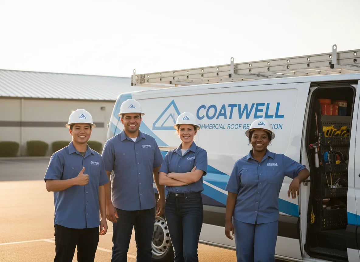 Commercial roof coating company in Dixon, WY